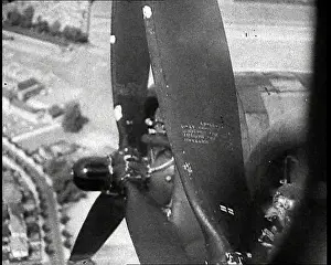 Propellers: View of the Propellers Of An American Liberator