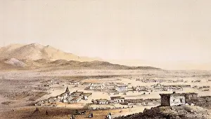 Spreads: View of the Pueblo de Los Angeles