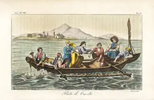 Perouse: View of Puerto de Cavite, Spanish port in