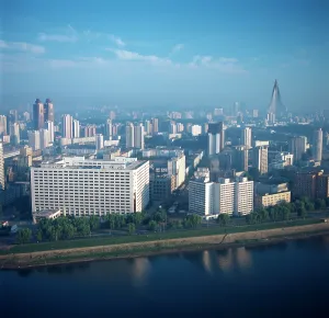 Taedong: View of Pyongyang, North Korea
