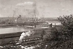 Cpc001: View of the Railroad Yards and Meat Packing Plants