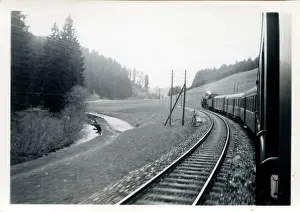 Zurich: View from Railway Carriage, Immenstaad, Baden-Wurttemberg