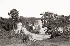 Rangoon: View of Rangoon Burma, Yanyon, Myanmar