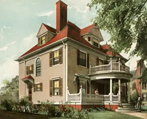Rhode: View of a Residence. Providence