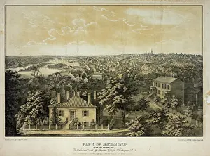 C1851: View of Richmond from the church hill