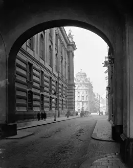 Herberstein: View at The riding school wing at the Hofburg