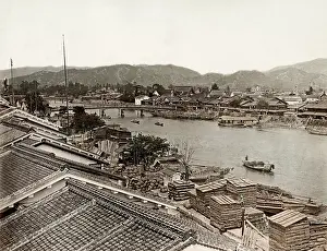 Hiroshima: View of river at Hiroshima Japan