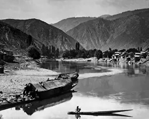 Jhelum: View of River Jhelum, India