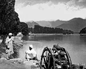 Jhelum: View of River Jhelum, India