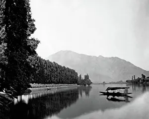 Srinagar: View of River Jhelum at Srinagar, India