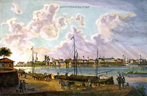 Rheinland: View over the River Rhine