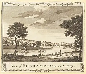 Bucolic: View of the River Thames near the village of Roehampton