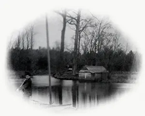 Shed: View on the River Waveney, East Anglia