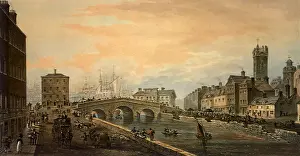 Limerick: View of the Riverbank. Limerick - 1819