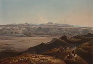 Coloring: View of the Rocky Mountains, 1832-34 Native