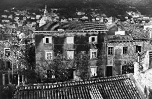 Pantiles: View across the rooftops of Dubrovnik