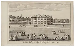 Enlarge: A Front View of the Royal Palace of Kensington