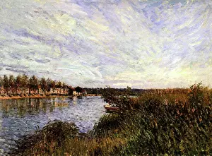Streams: View of Saint-Mammes, by Alfred Sisley
