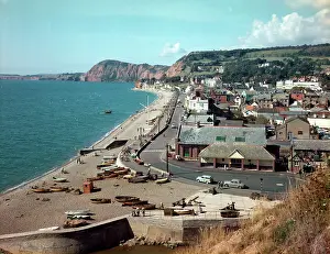 Sidmouth: View from Salcombe Hill, Sidmouth
