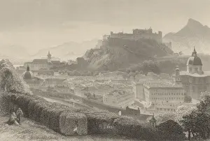 Kapuzinerberg: View on Salzburg