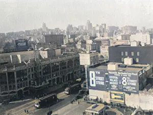 Theatres: View of San Francisco from above