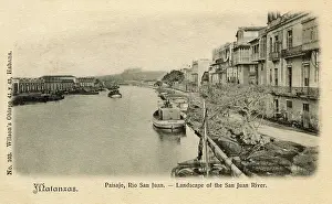Matanzas: View of the San Juan River, Matanzas, Cuba
