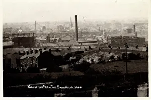 Nottinghamshire: View from the Sand Hills, Mansfield, England