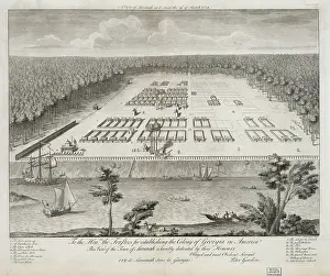 Savanah: A view of Savanah sic as it stood the 29th of March, 1734