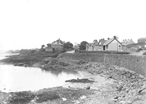 Bungalows: View of sea side bungalows at Millisle