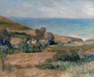 Near Space: View of the Seacoast near Wargemont, by Auguste