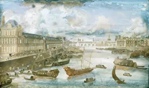 1680: View of the Seine, Paris c. 1680