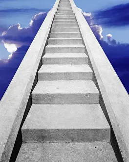 Valhalla: View at Bottom of Set of Stairs Looking up to