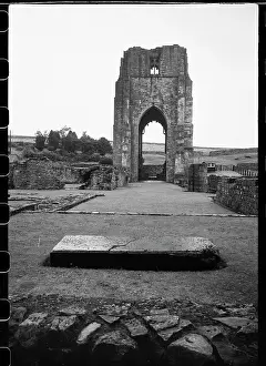 1199: View of Shap Abbey, seen from the east