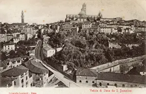 Siena: View of Siena, Tuscany, Italy