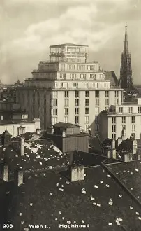 Herrengasse: View to the skyscraper in the Herrengasse