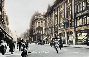 Olde: View of Sloane Street, London