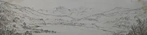 Snowdon: View of Snowdon from Capel Curig, Wales