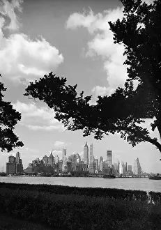 Governors: View of the southern tip of Manhattan, 1930