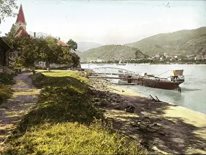 Wachau: View of Spitz in the Wachau