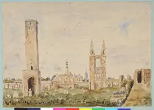1841: View of St. Andrews from Old City Wall