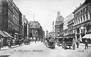 Anns: View of St Ann's Square, Manchester