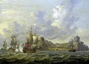 Swaine: A View of St Helena, circa 1758