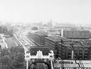 Katherines: The view of St Katherines Dock in the 1950s