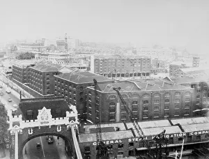 Katherines: The view of St Katherines Dock in the 1950s
