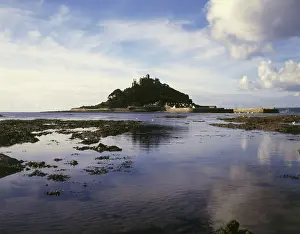Marazion: View of St Michael's Mount, Cornwall