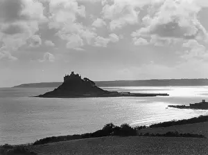 Marazion: View of St Michael's Mount, Cornwall