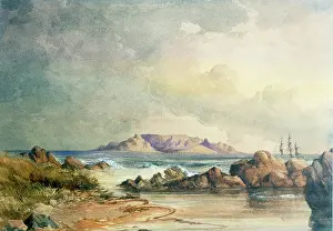 Weich: View of Table Bay from Blaauwberg, circa 1855