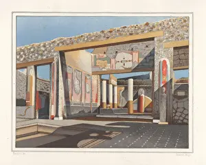 Steeger: View of the tablinum in the house of Lucius