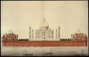 Islamite: View of Taj Mahal