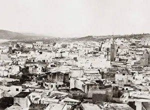 Tangier: View of Tangier, Morocco, c.1890's